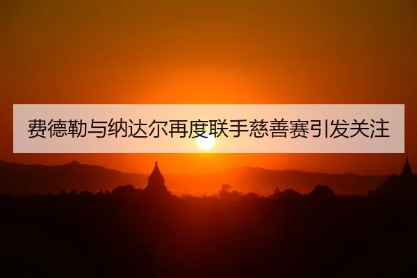 费德勒与纳达尔再度联手慈善赛引发关注